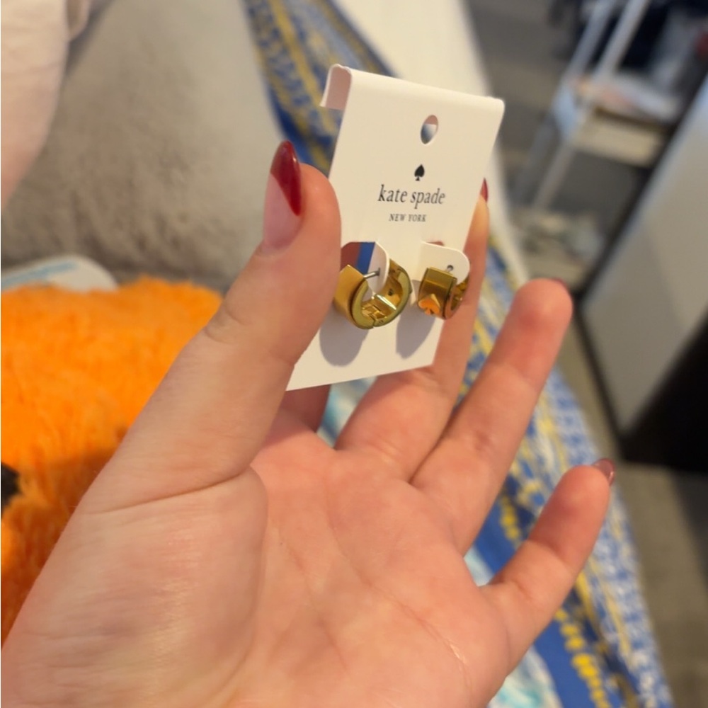 Kate Spade Gold Hoop Earrings